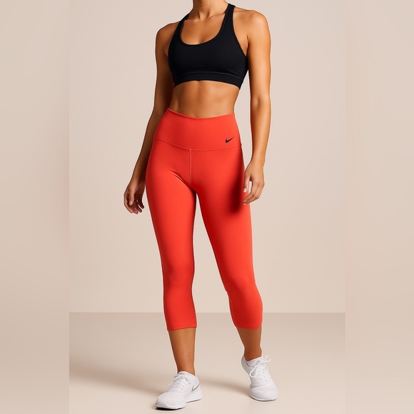 Nike Bright Red Leggings - Picture 8 of 8